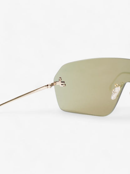 Fendi First ShieldSunglasses Iridescent / Gold Base Metal