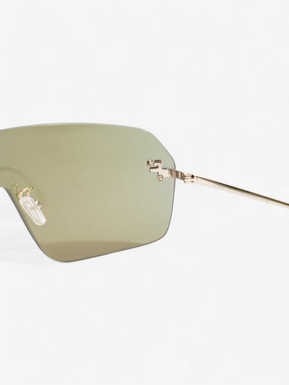 Fendi First ShieldSunglasses Iridescent / Gold Base Metal
