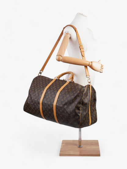Louis Vuitton Keepall Bandouliere Monogram Coated Canvas 60