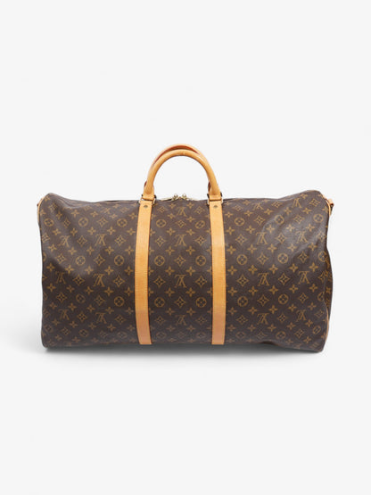Louis Vuitton Keepall Bandouliere Monogram Coated Canvas 60