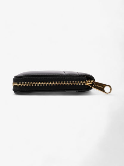 Burberry Lola Zip Wallet Black / Gold Leather Large