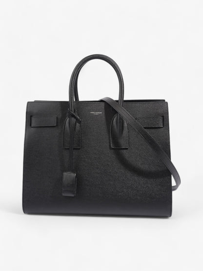 Saint Laurent Sac De Jour Black Calfskin Leather Small