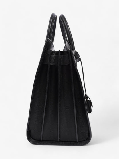 Saint Laurent Sac De Jour Black Calfskin Leather Small