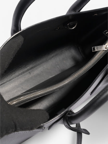 Saint Laurent Sac De Jour Black Calfskin Leather Small