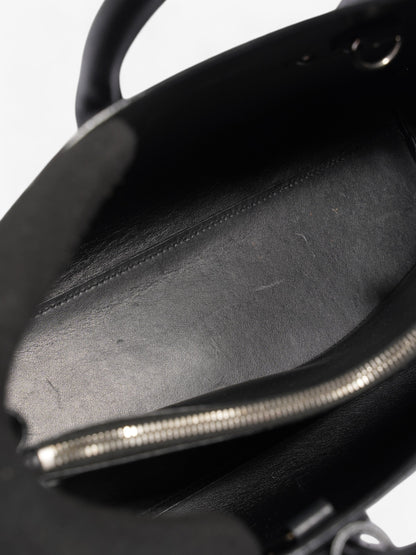 Saint Laurent Sac De Jour Black Calfskin Leather Small