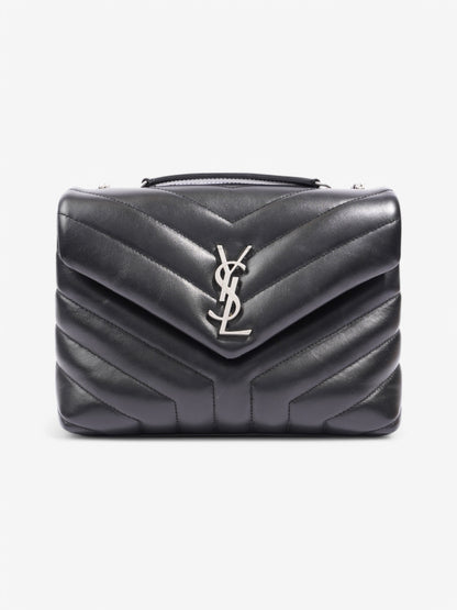 Saint Laurent Lou Lou Black Lambskin Leather Small