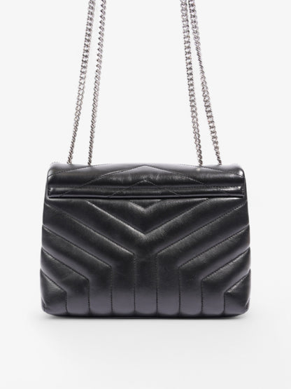 Saint Laurent Lou Lou Black Lambskin Leather Small