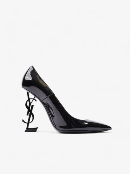 Saint Laurent Opyum Heels 110 Black Patent Leather EU 40 UK 7
