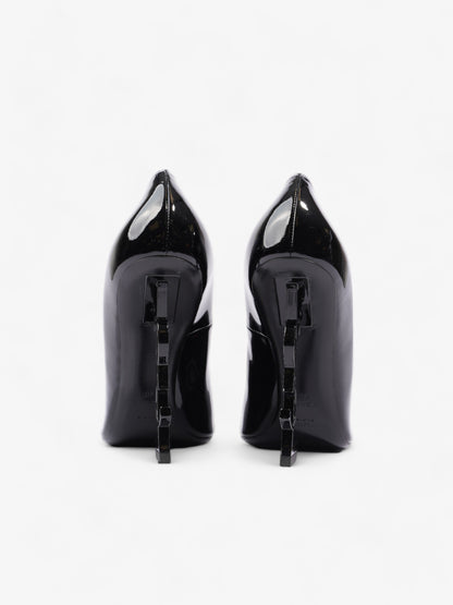 Saint Laurent Opyum Heels 110 Black Patent Leather EU 40 UK 7