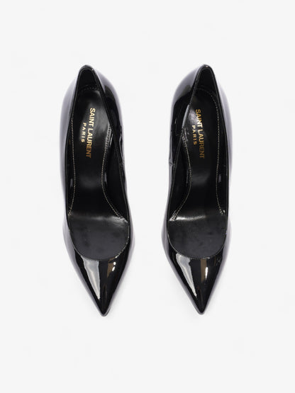 Saint Laurent Opyum Heels 110 Black Patent Leather EU 40 UK 7