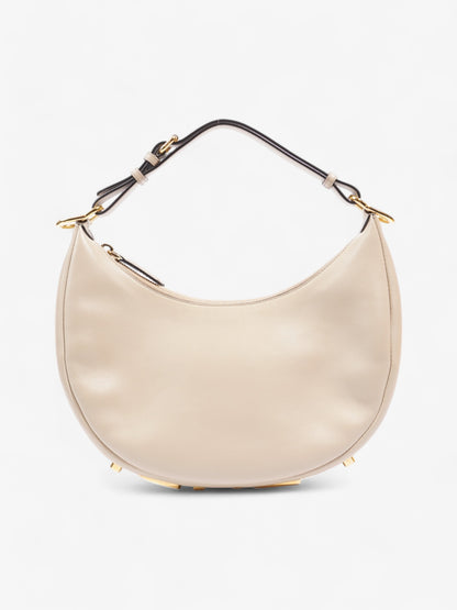 Fendi Fendigraphy Dove Grey Calfskin Leather Small