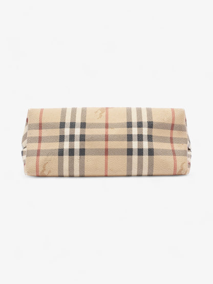 Burberry Check Tote Nova Check / Brown Coated Canvas