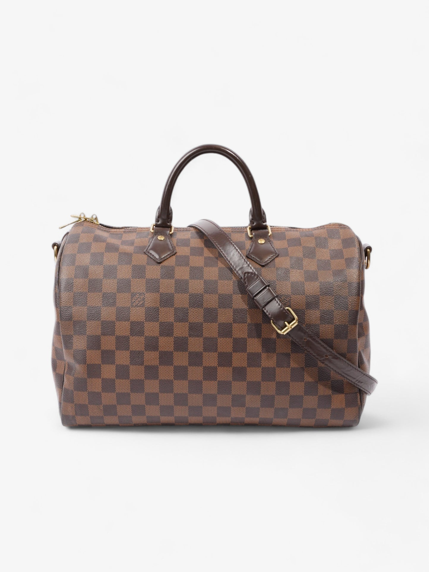 Louis Vuitton Speedy Bandoulière 35 Damier Ebene Coated Canvas
