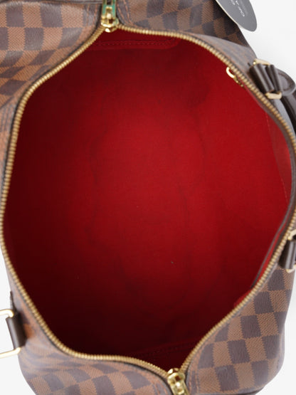 Louis Vuitton Speedy Bandoulière 35 Damier Ebene Coated Canvas