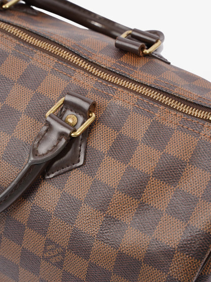 Louis Vuitton Speedy Bandoulière 35 Damier Ebene Coated Canvas