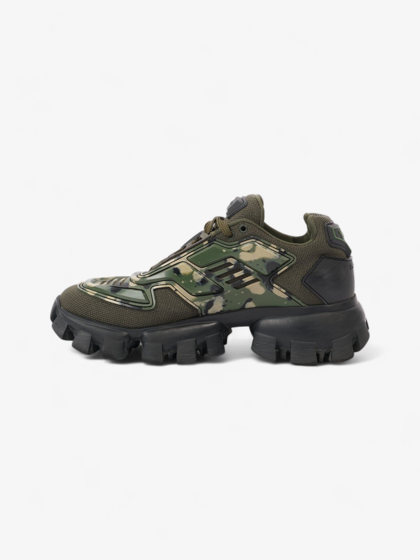 Prada Cloudbust Thunder  Khaki / Black Mesh EU 40 UK 6