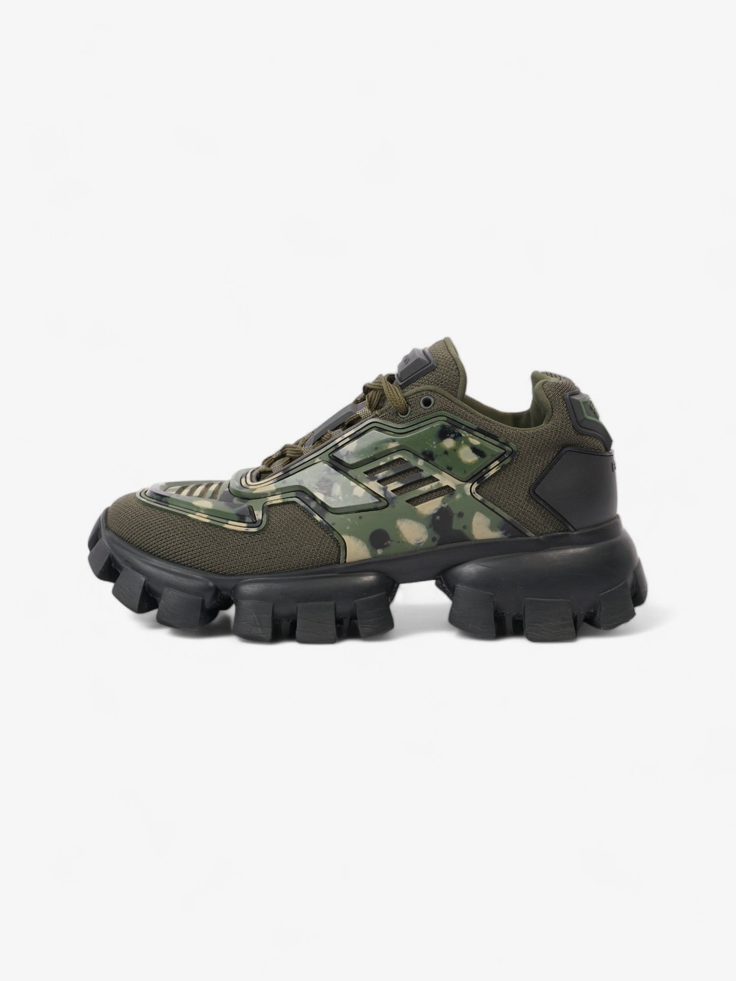 Prada Cloudbust Thunder  Khaki / Black Mesh EU 40 UK 6