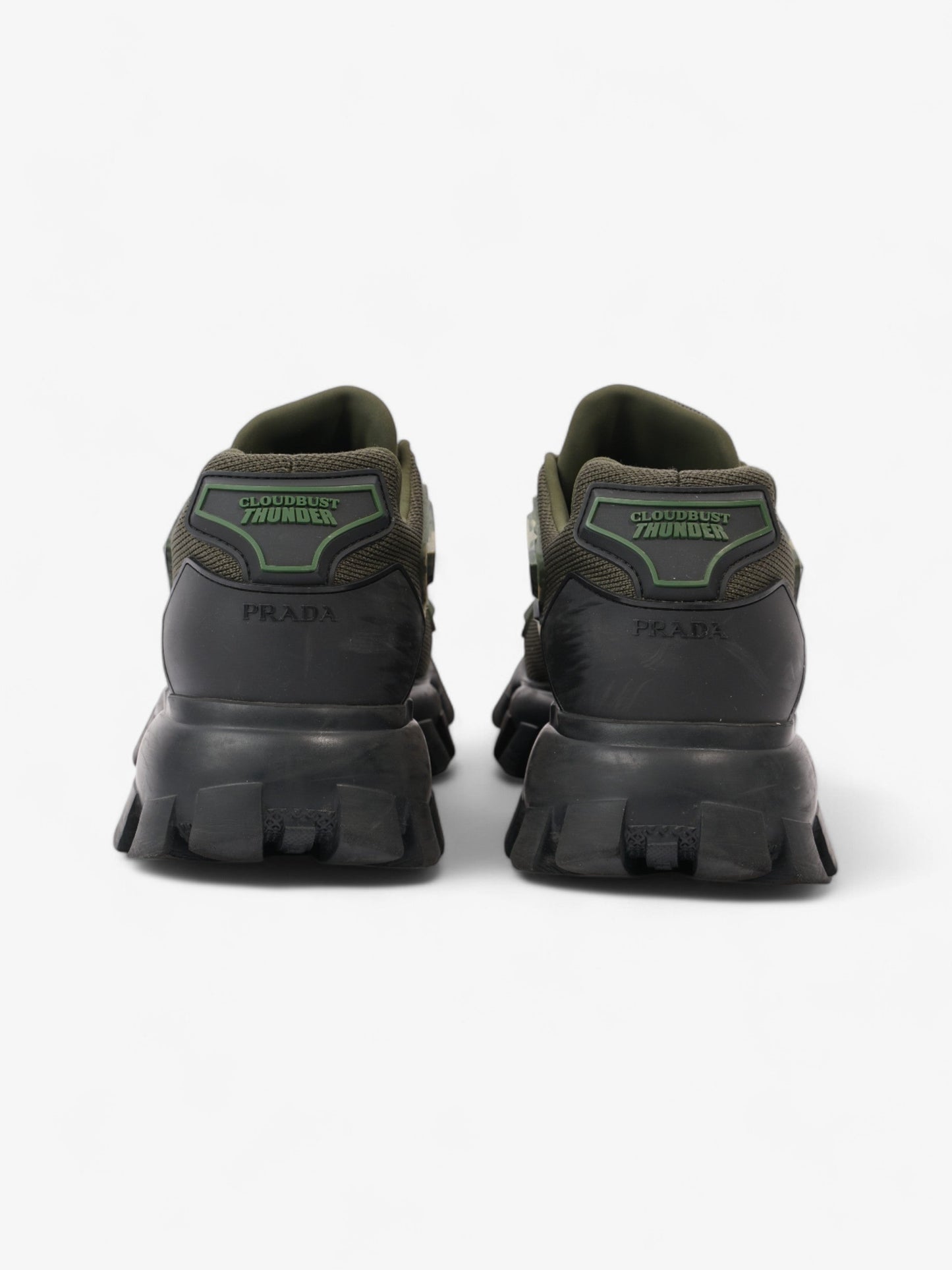 Prada Cloudbust Thunder  Khaki / Black Mesh EU 40 UK 6