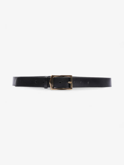 Burberry Buckle Belt Black Leather 100cm 40"