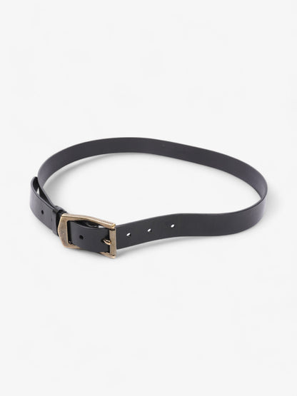 Burberry Buckle Belt Black Leather 100cm 40"