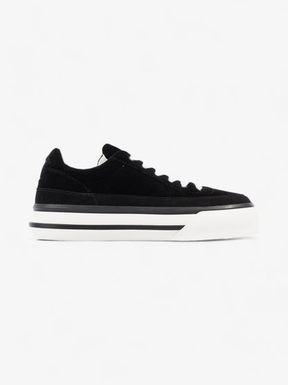Chanel CC Suede Sneaker Black / White Suede EU 42 UK 8