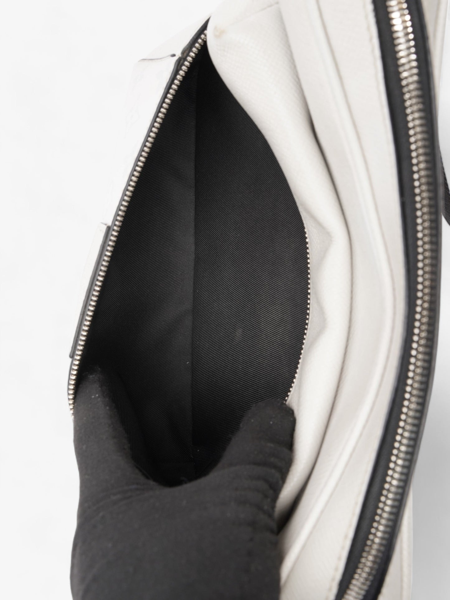 Louis Vuitton Outdoor Taigarama Messenger White Monogram Leather