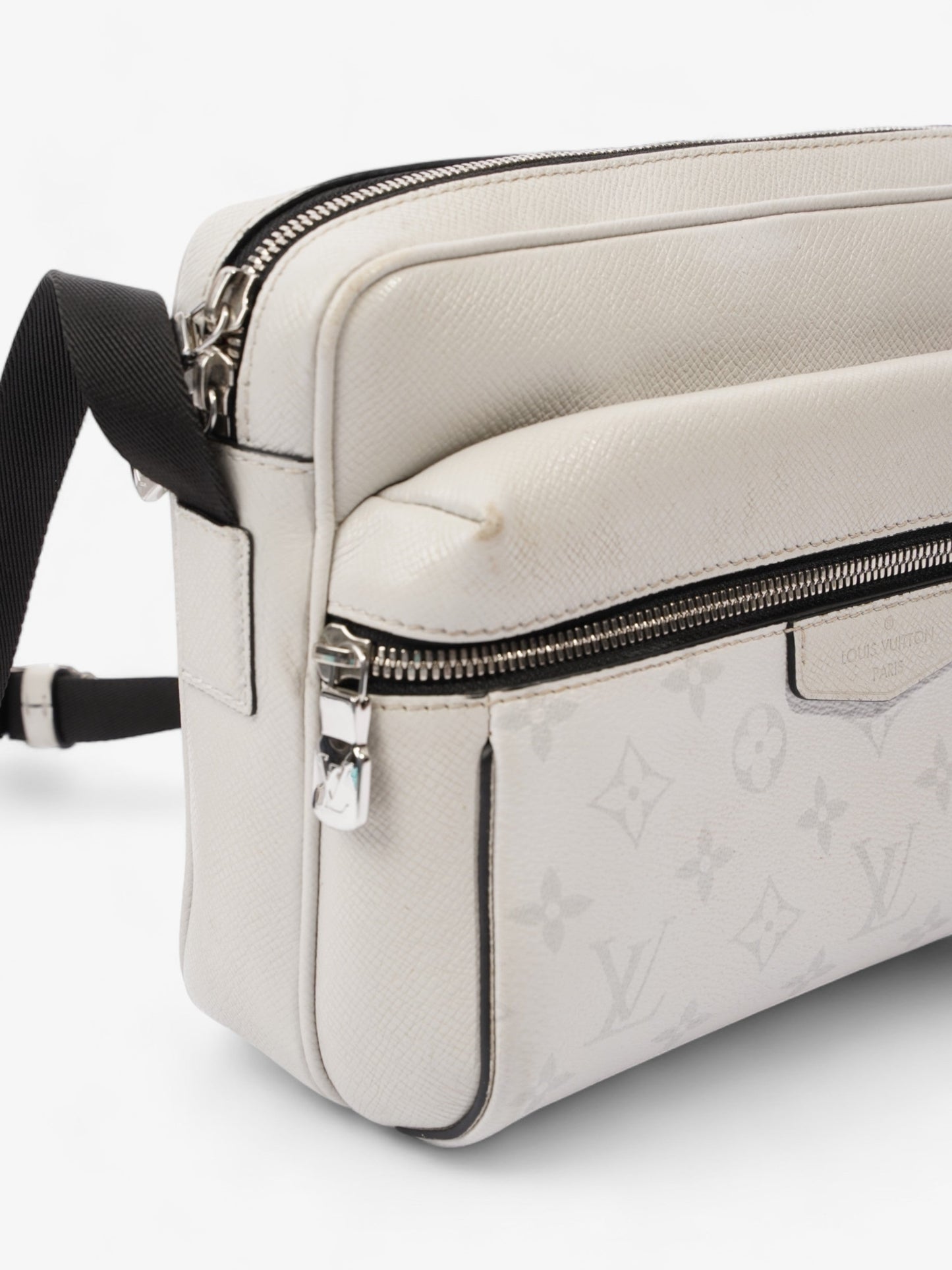 Louis Vuitton Outdoor Taigarama Messenger White Monogram Leather