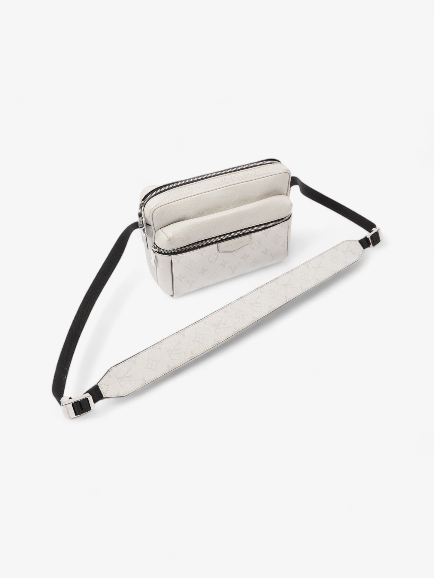 Louis Vuitton Outdoor Taigarama Messenger White Monogram Leather