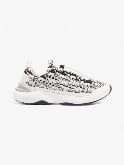 Christian Dior B24 White / Black Oblique Technical Fabric EU 45.5 UK 11