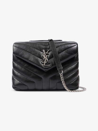 Saint Laurent Loulou Black Quilted Leather Small