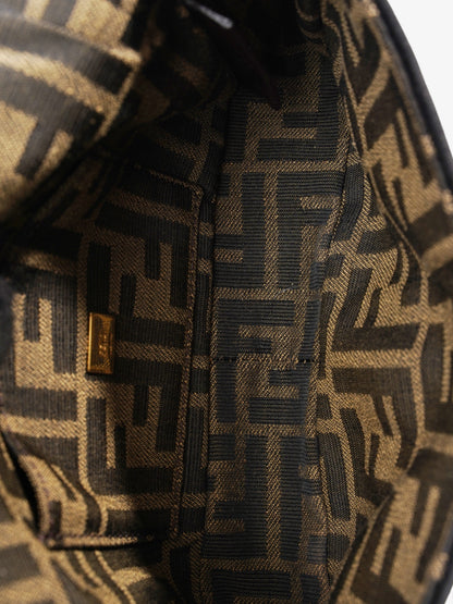 Fendi Baguette Tobacco / Brown Fabric Mini
