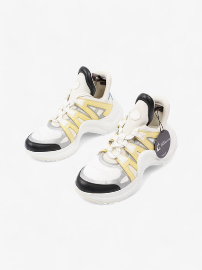 Louis Vuitton Archlight Sneakers White  / Yellow / Grey Mesh EU 39 UK 6