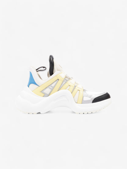 Louis Vuitton Archlight Sneakers White  / Yellow / Grey Mesh EU 39 UK 6