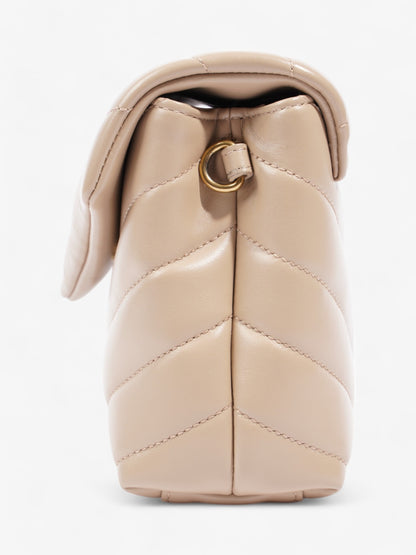 Saint Laurent Lou Lou Beige Calfskin Leather Toy