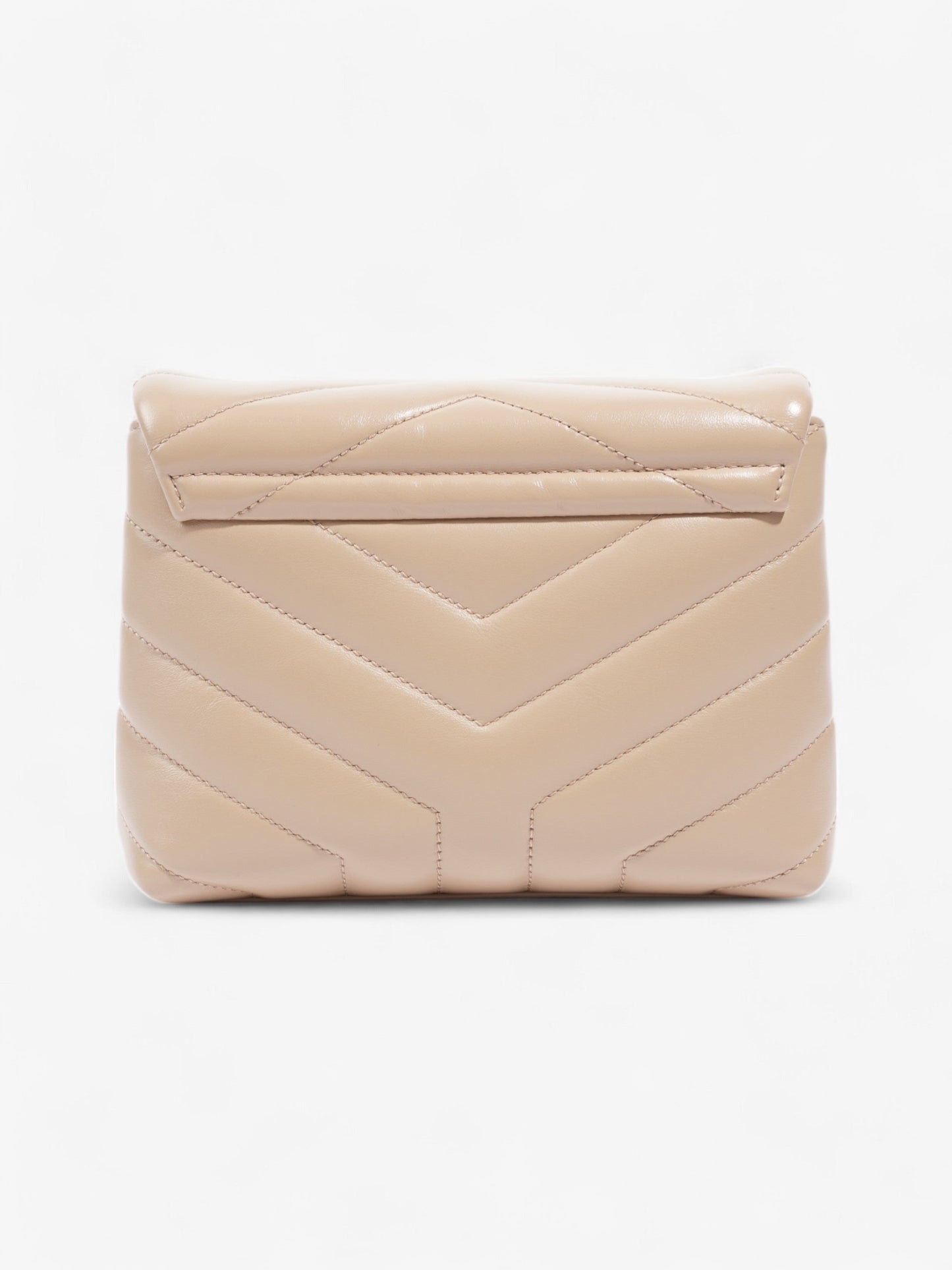 Saint Laurent Lou Lou Beige Calfskin Leather Toy