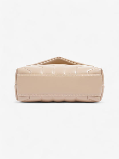 Saint Laurent Lou Lou Beige Calfskin Leather Toy