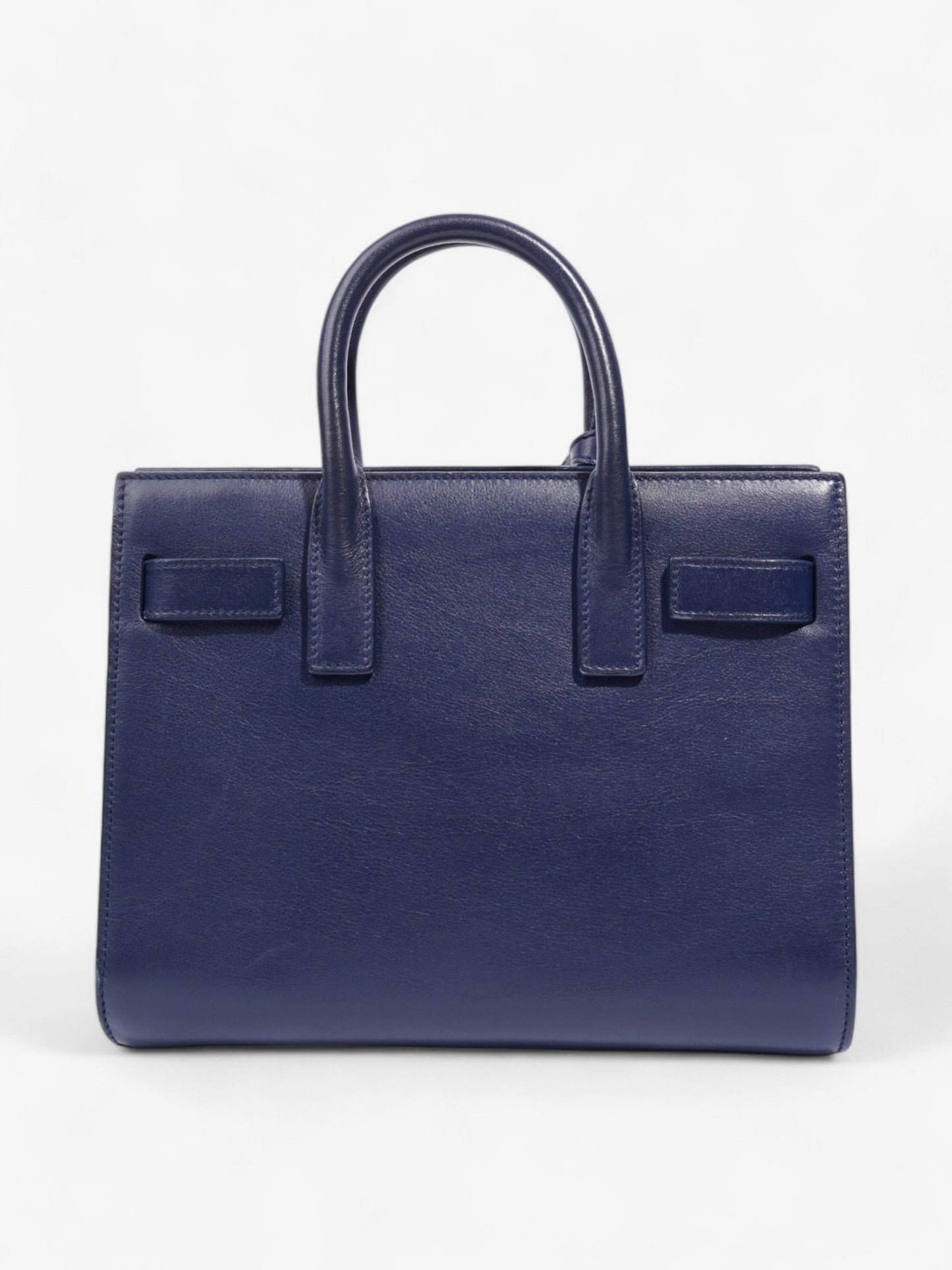 Saint Laurent Sac De Jour Blue Leather Nano