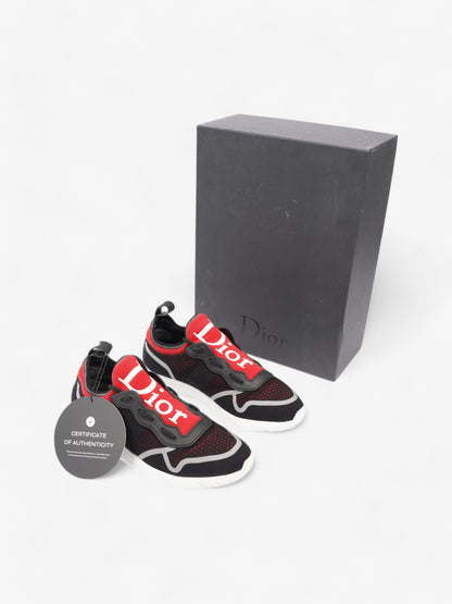 Christian Dior B21 Black / Red / White Mesh EU 39.5 UK 6.5
