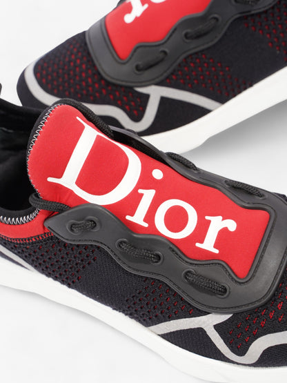 Christian Dior B21 Black / Red / White Mesh EU 39.5 UK 6.5