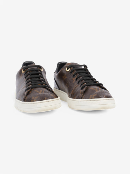 Louis Vuitton Frontrow Sneakers Monogram Coated Canvas EU 38 UK 5