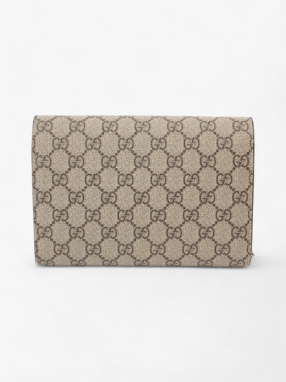 Gucci Dionysus Chain Wallet GG Supreme Coated Canvas