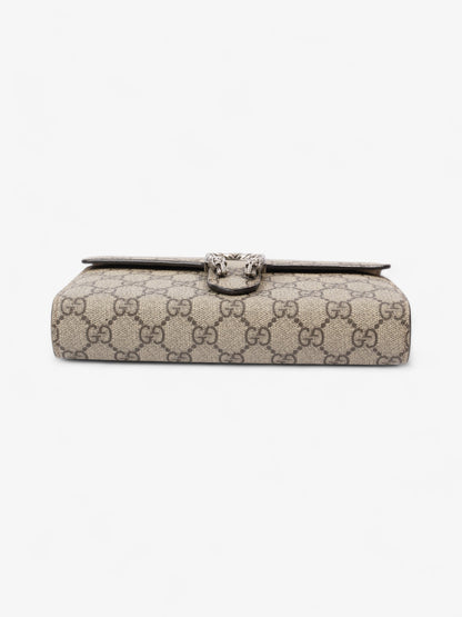 Gucci Dionysus Chain Wallet GG Supreme Coated Canvas