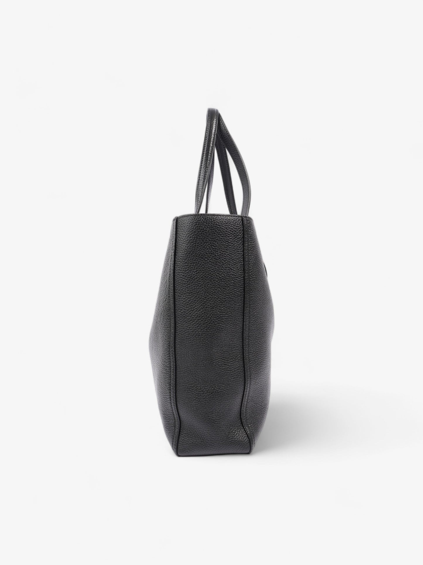 Gucci Double G Tote Black Leather
