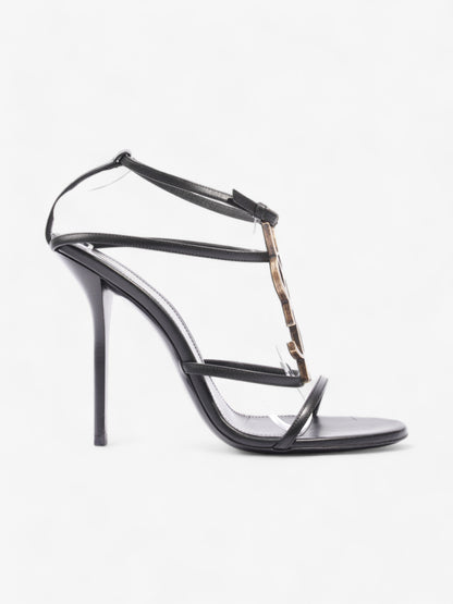 Saint Laurent Cassandra 110 120mm Black Leather EU 40.5 UK 7.5