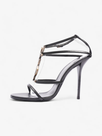 Saint Laurent Cassandra 110 120mm Black Leather EU 40.5 UK 7.5