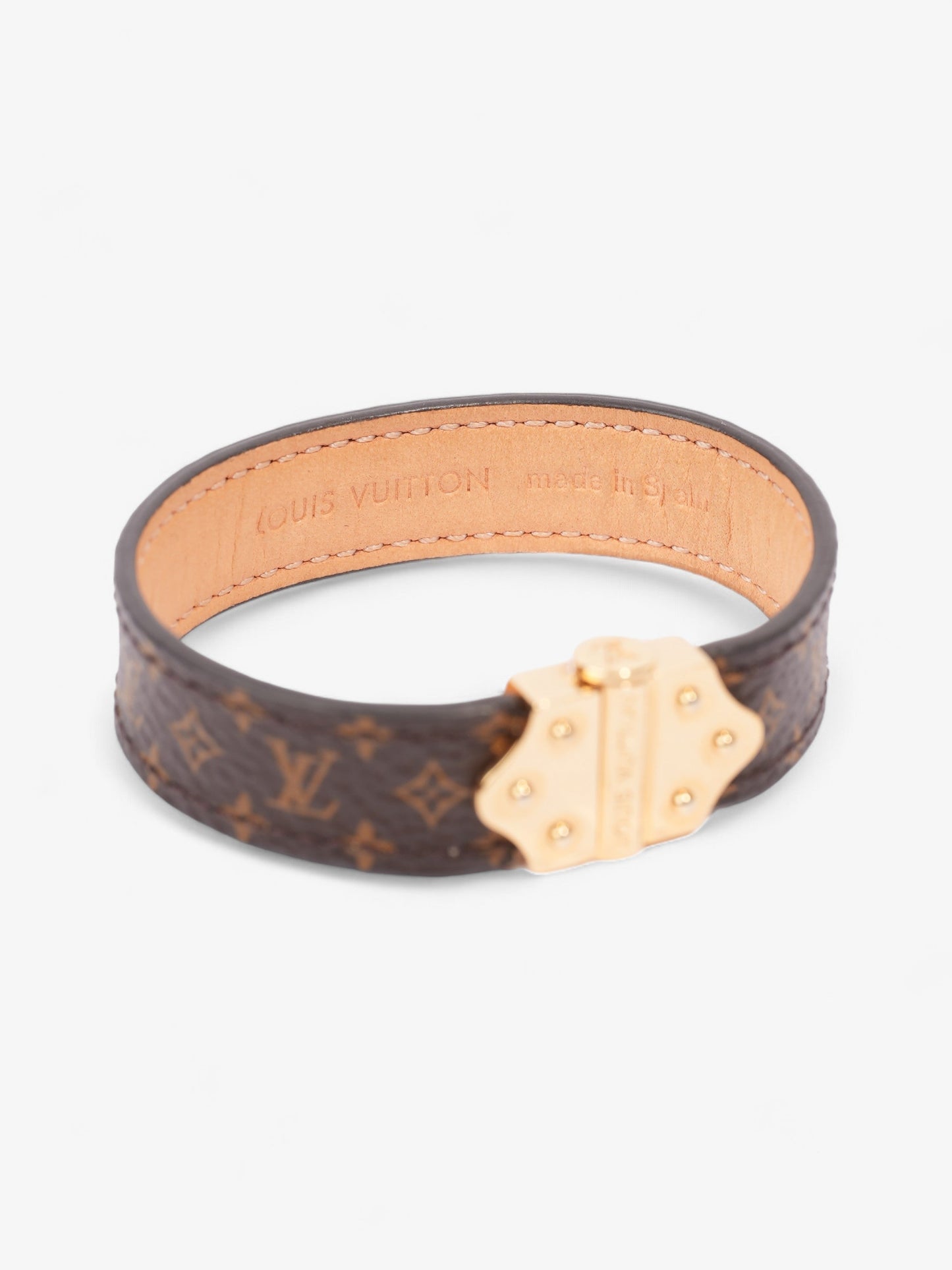 Louis Vuitton Nano Monogram Bracelet Monogram Coated Canvas 17
