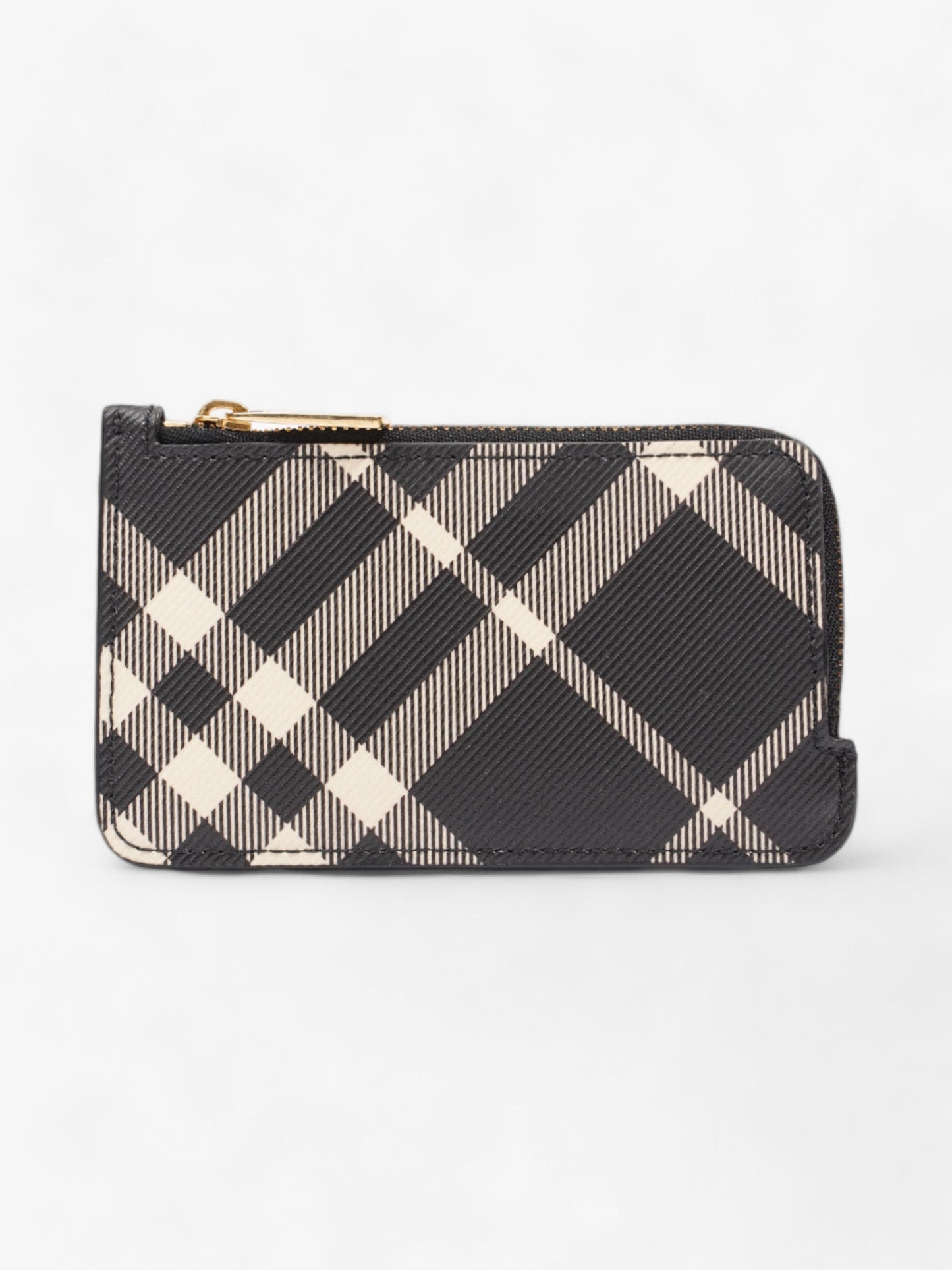 Burberry Somerset Card Case Black / Calico Polyester
