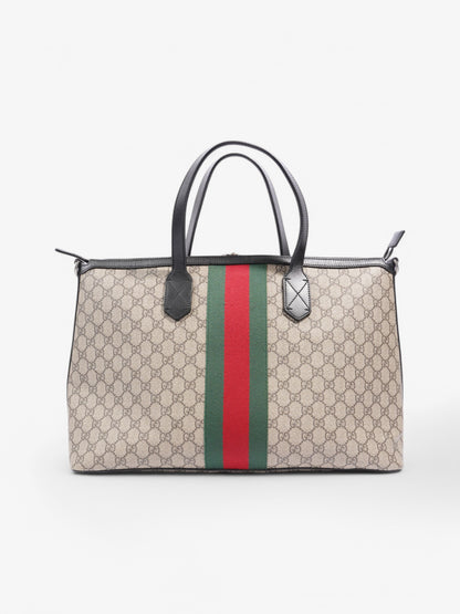 Gucci Zipper Web Tote Supreme Coated Canvas