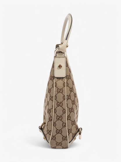Gucci Abbey D-Ring Supreme / White Canvas