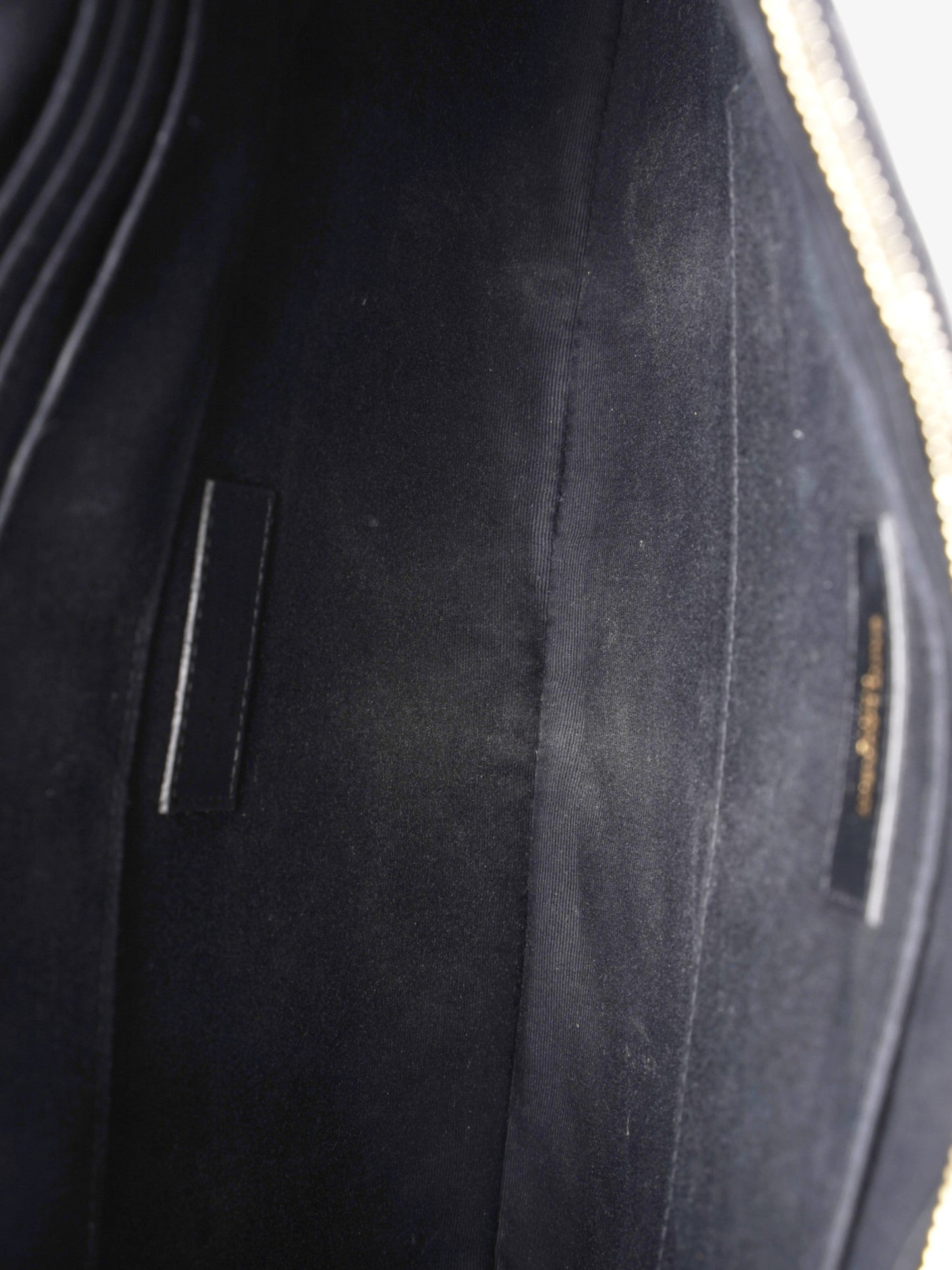 Saint Laurent Cassandre Wristlet Black Matelasse Leather